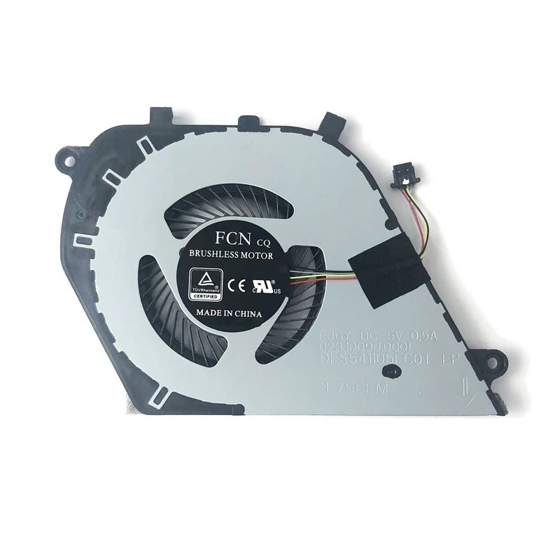 

New Original Laptop CPU Cooling Fan For DELL Inspiron 15-7000 15 7570 7573 7580 Cooler 023.1009J.0001 ND75B00 -16M17 0Y64H5