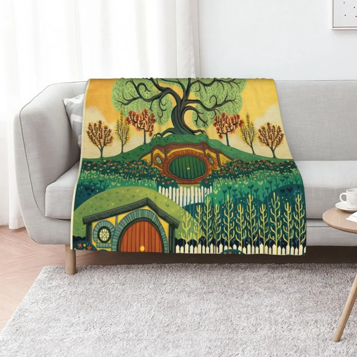 visit the shine poster-1 Throw Blanket Bed decorative Summer Beddings Thermals For Travel Luxury St warm winter Blankets