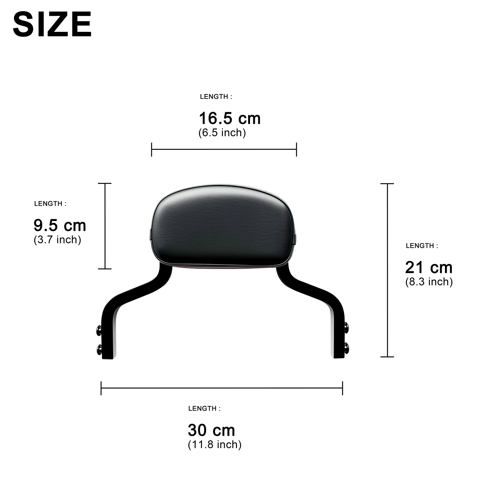 

Motorcycle Rear Seat Sissy Shelf Bar Backrest For 2009-2026 Harley Davidson Touring Street Glide Road Glide Road King