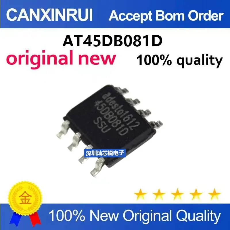 (5-100pieces)Brand new original 45DB081 AT45DB081D AT45DB081D-SSU normal SOP8 surface mount