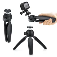 Portable Universal Tripod Retractable Desktop Phone Holder For Live Broadcast / Portable Desk Live Stream Tripod