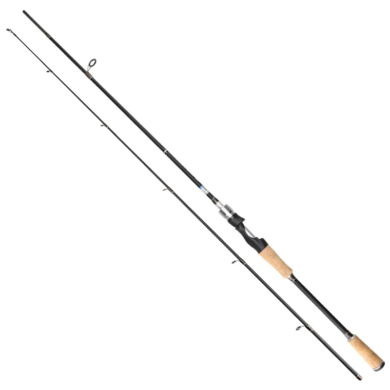 Carbon Fly Fishing Rod, Versatile Rod with Swivel, Medium-fast Action Straight Handle Long-range Fly Rod