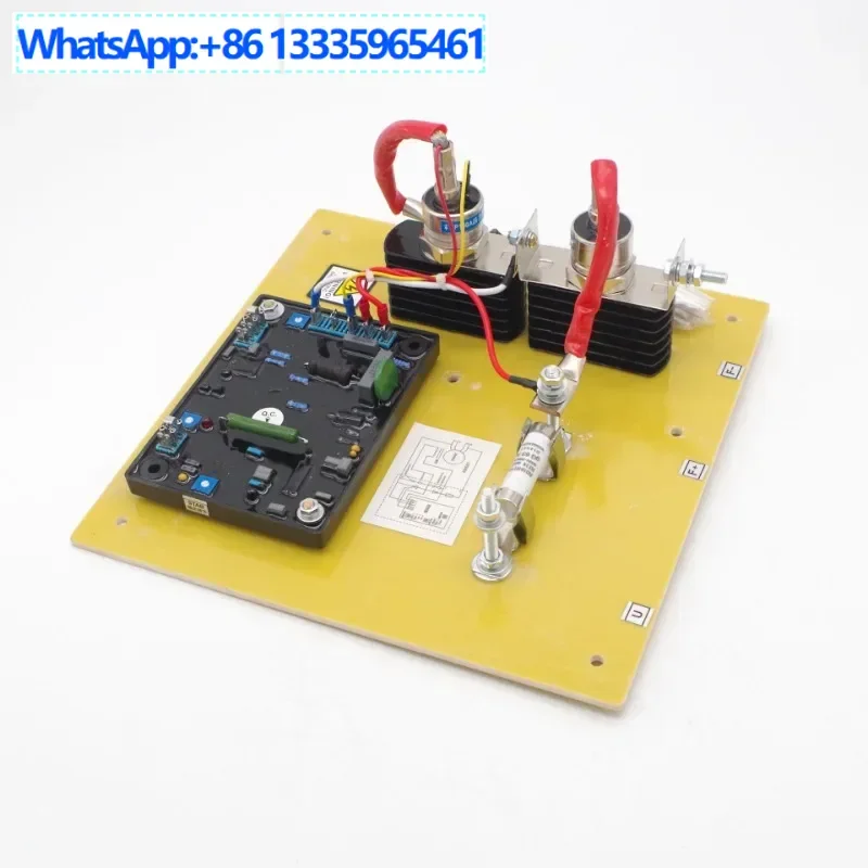 

SAVRH-100A Half-wave 100A large-board brushed generator AVR voltage regulator SCR rectifier bridge diode