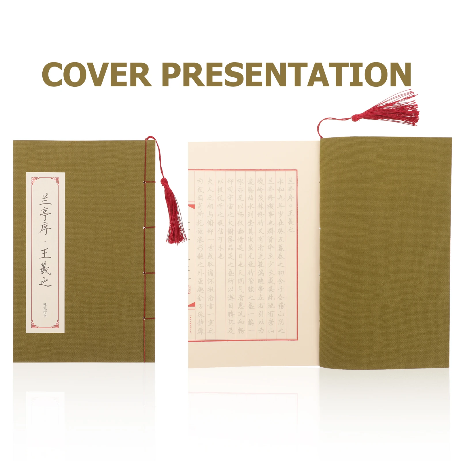 

Regular Script Calligraphy Copy Book for Practice Books Beginners Chinese Paper Excercise Album Wire Adults Child