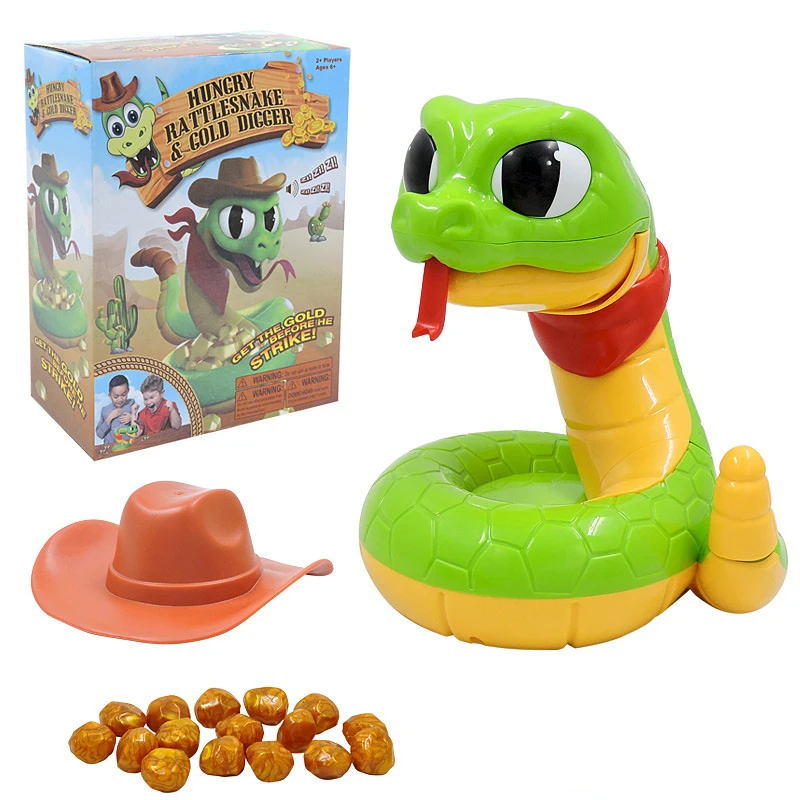 Electric Rattlesnake Scary Toys Children's Toys  Party Game Kids Antistress Joke Spoof Gift  Toys Educational Game