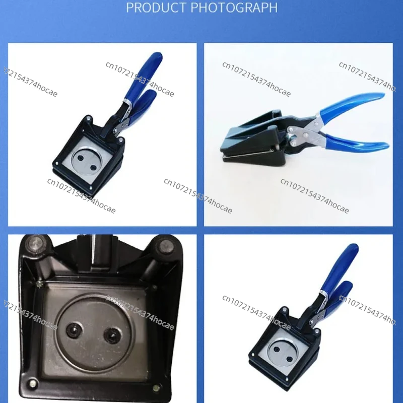 

Hand Held Manual 20 25 30 32 35 36 37 38 40 44 45 46 48.5 50MM Paper Graphic Punch Die Cutter Card Making Button Maker