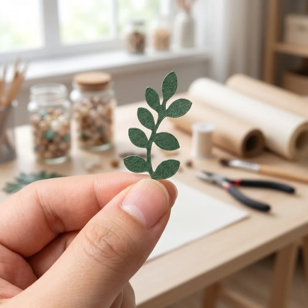 60pcs DIY Green Leaves Confetti Party Supplies Venue Setup Props Happy Birthday Confetti Debris Paper Leaf Decorations