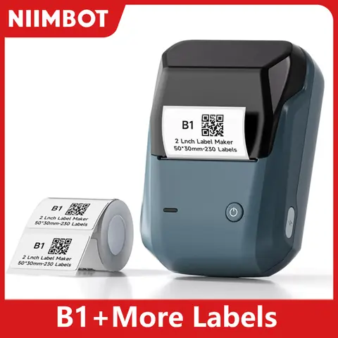 Niimbot B1 Mini stampante termica portatile Etichettatrice autoadesiva per etichette Stampante tascabile Etichettatrice Bluetooth Niimbot B1