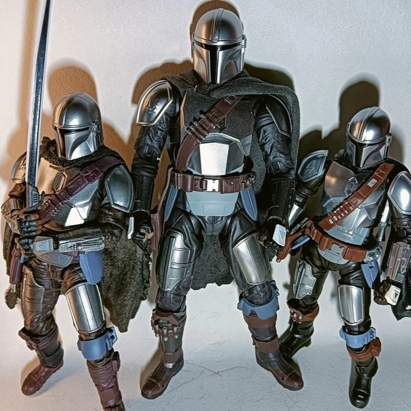 

Genuine Mandalorian Grogu Action Figure Set Star Wars Articulated Collectible Figurine For Collection Home Desktop Display