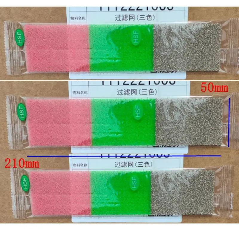 Farbfilter Baumwolle Klimaanlage Filter Sterilisation Baumwolltuch Antibakterielle Filter Bildschirmkomponenten für Gree