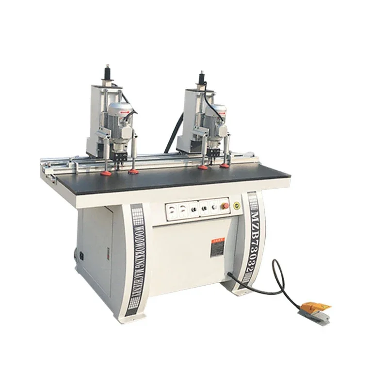 

Woodworking Vertical Double Cabinet Head Hinge Drilling Door Wood Boring Making Machine For Furniture