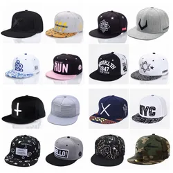 Letnie czapki baseballowe dla mężczyzn kobiety marka słońce kapelusz Unisex jesień Snapback akrylowe regulowane Hip Hop czapki tirówki Cap Dropshipping