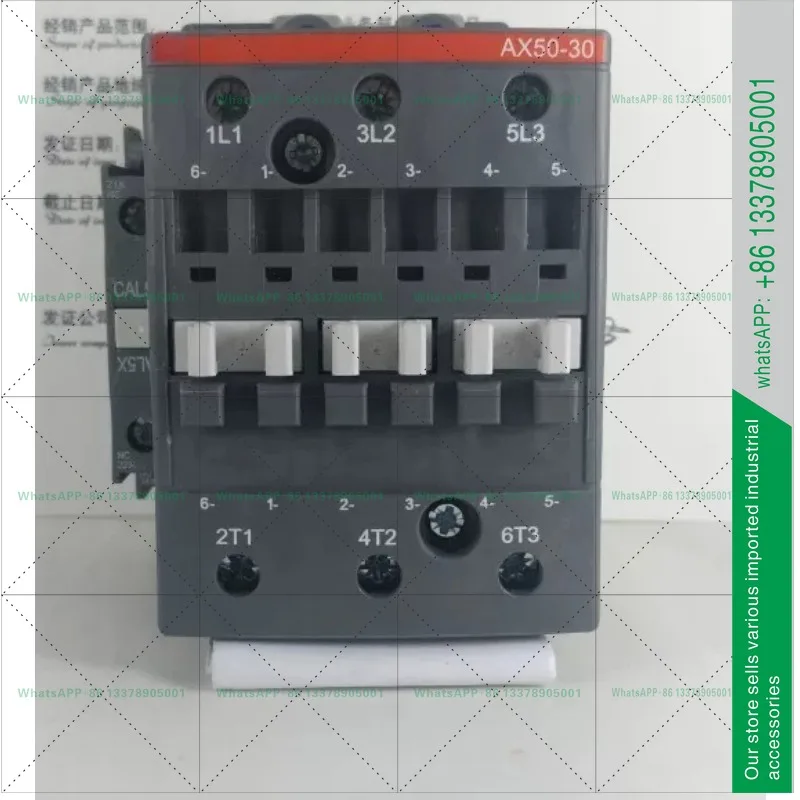 Contactor de CA AX50-30-11 50A serie AX, nuevo reemplazo A50D-30-11