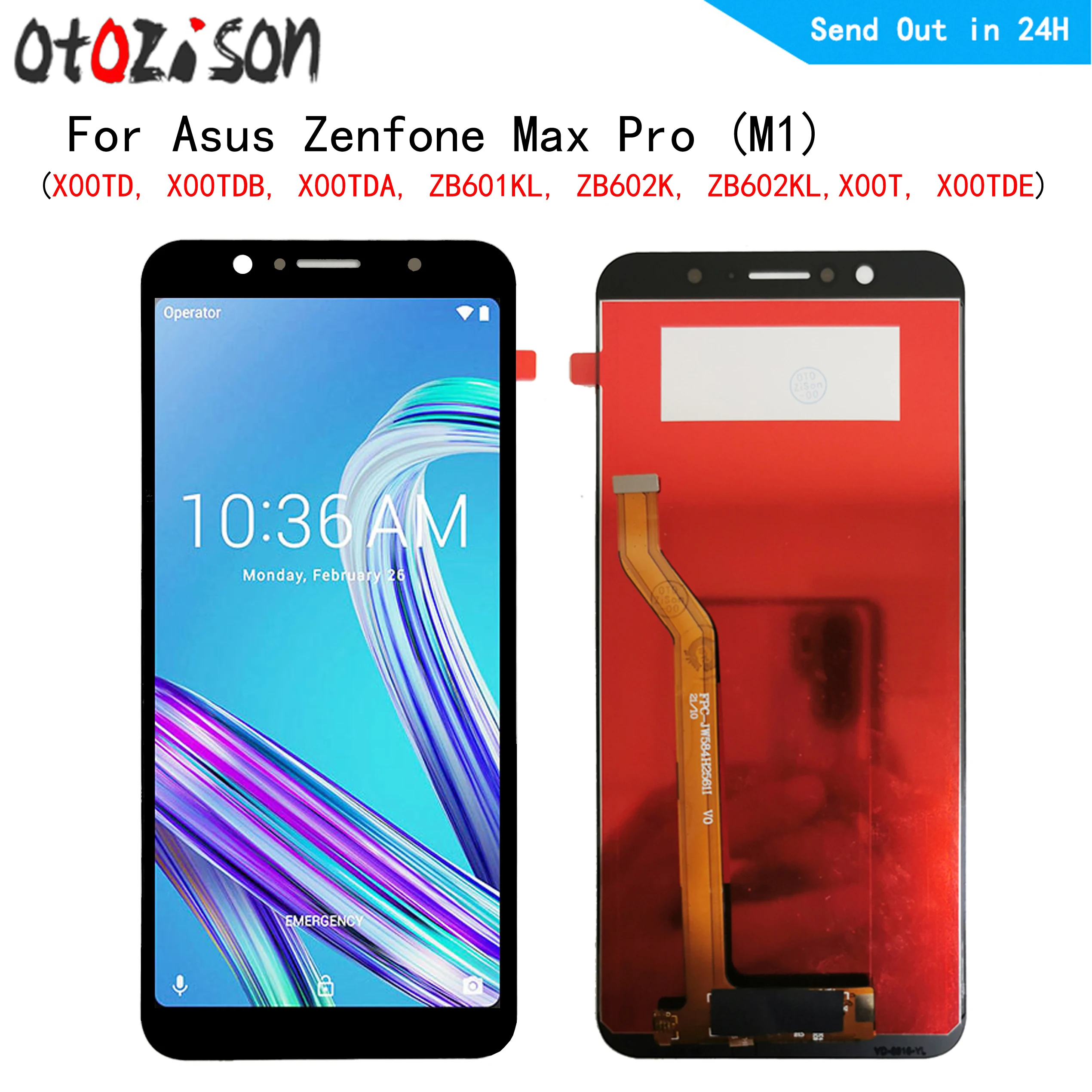 

ЖК-дисплей 5,99 дюйма IPS для Asus Zenfone Max Pro (M1), ZB601KL, ZB602KL, сенсорная панель, сенсорный датчик, дигитайзер с рамкой в сборе