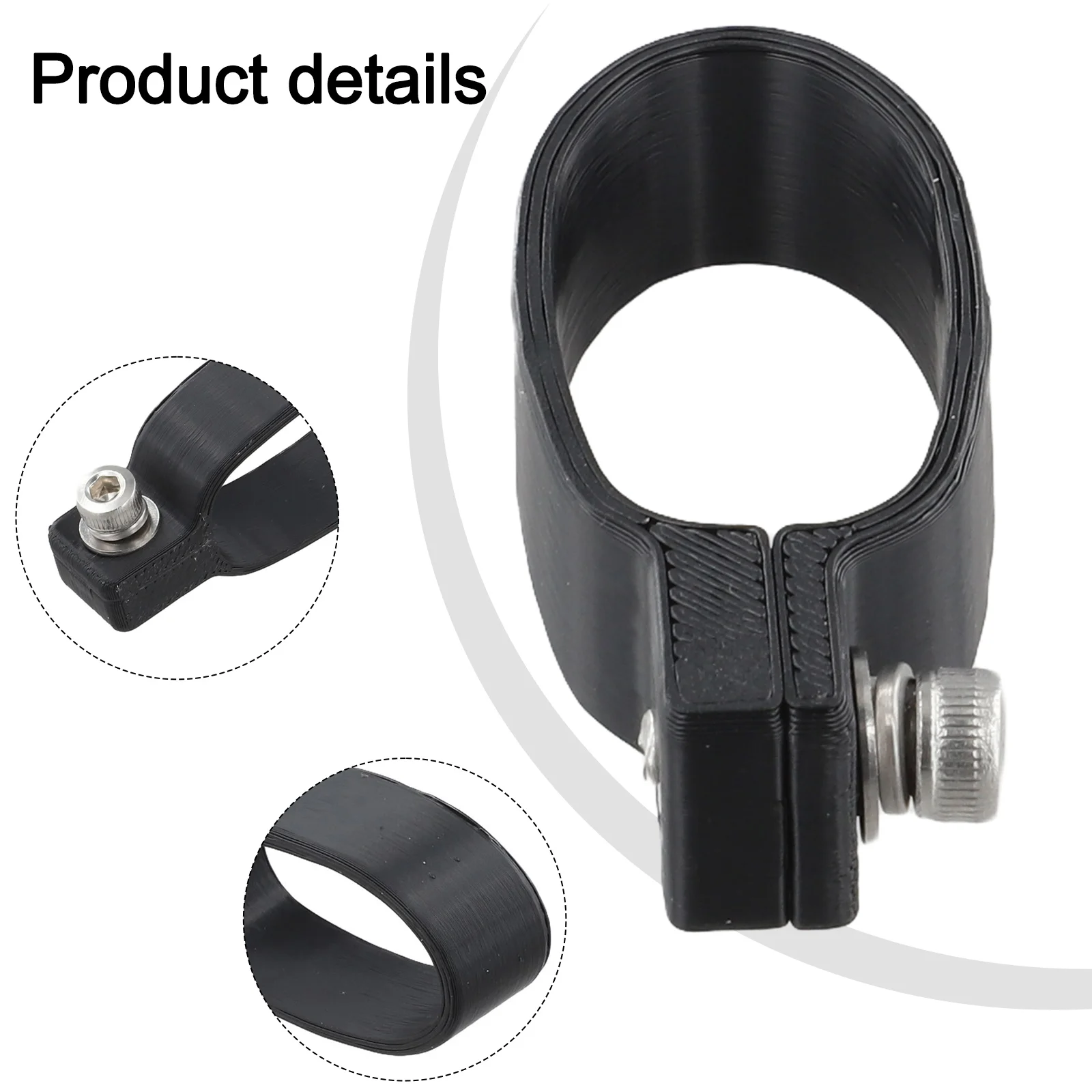 Easy Installation Bike Accessory Size 57.2*39.3mm Sleek Design Weight 8.1 Grams Reliable Fixing Clamps For Training