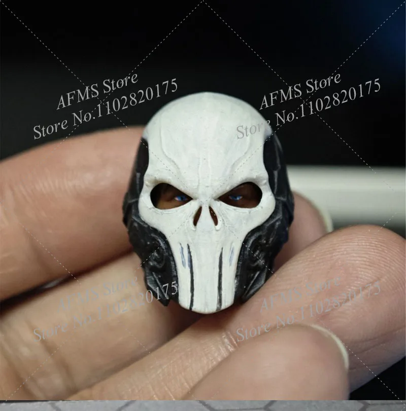 1/12 Scale Collectible Figure Punisher Mask Special Forces Operations Unit Tactical Accessory Fit 6