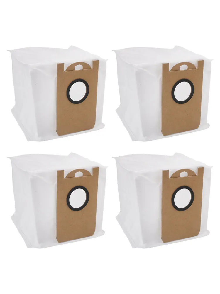 4 10 Pack White Non-woven Dust For Bag Replacement For Airzeen For Q6 SE Robot Vacuum CRV0009 High Capacity Filter Accessories