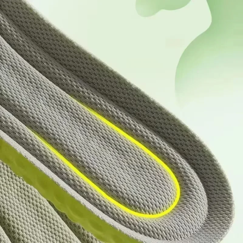 Deodorant Sport Shoes Insole Comfortable Plantar Fasciitis Insoles for Feet Man Women Orthopedic Shoe Sole Running Accessories