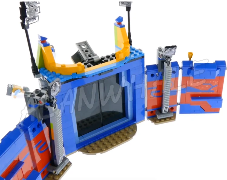 516 Stück Super Fighter Thor vs. Giant Arena Clash Duel Grandmaster Schiebetor 10749, Bausteine, Spielzeug, kompatibel mit Modell