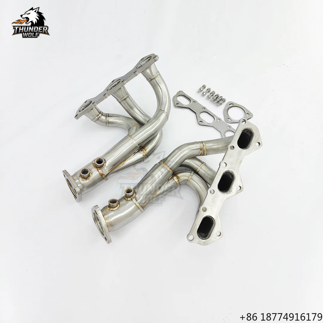 

for 718 GT4/Spyder/GTS 4.0L Manifolds Headers Brushed Exhaust Pipes