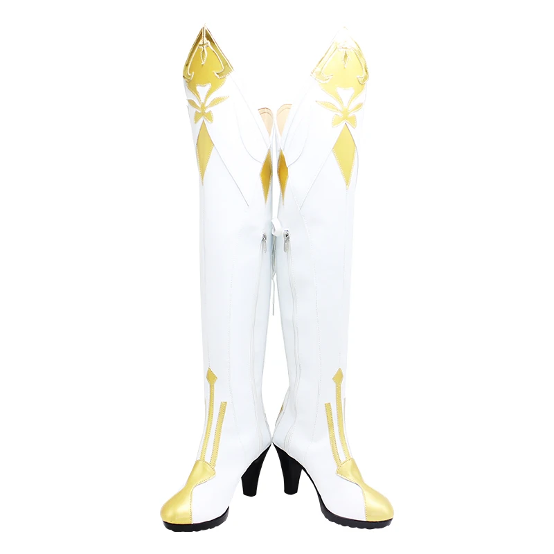 Genshin Impact Jean Cosplay Schoenen Laarzen Spel Halloween Party Schoenen voor Dames Meisjes