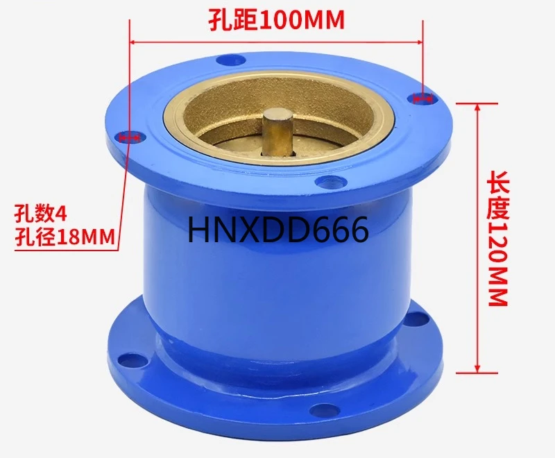 

HC41X-16 Flanged Muffler Check Valve Vertical Carbon Steel Silent Stainless Steel