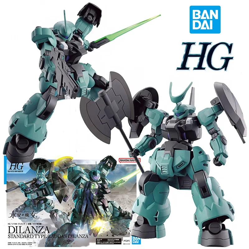 Bandai HG 1/144 Dilanza Standard Type 14Cm Gundam The Witch From Mercury Anime Original Action Figure Model Toy Gift Collection