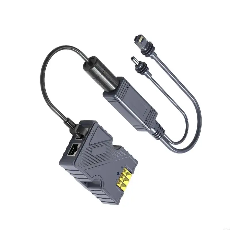 Fast Speed 1000Mbps Ethernet Power Over Ethernet Splitter for Mini Dishy For Stable Internet Connection 