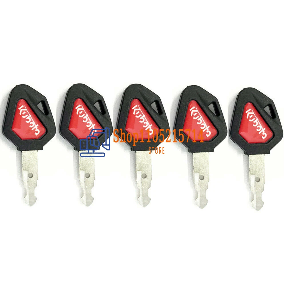 1/5/10/30/50pcs 459A Keys for Kubota Mini Excavator Digger Skid Steer Ignition Key ELI80-0101 RC411-53933 RC461-53960