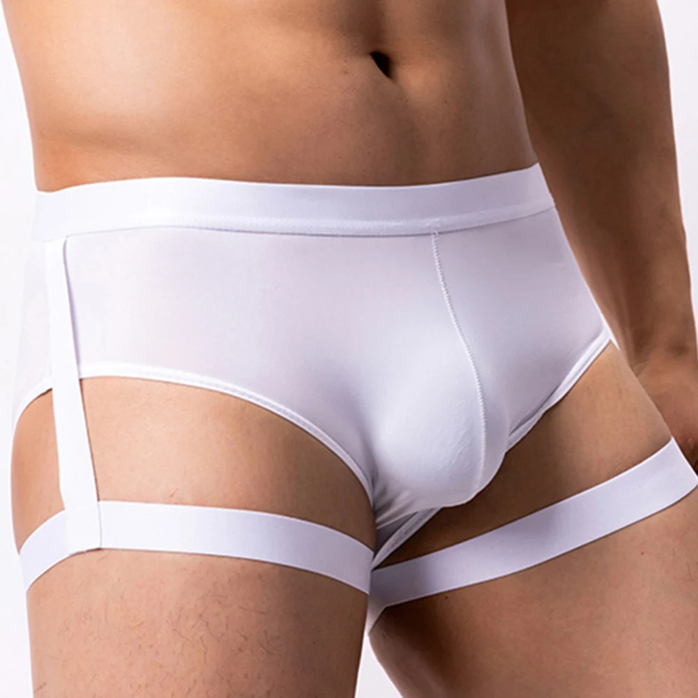 Hot New Stylish Comfy Underwear Boxer Brief Low Waist Men Sexy Underwear M~2XL Lingerie Underwear Panties Royal Blue Shorts