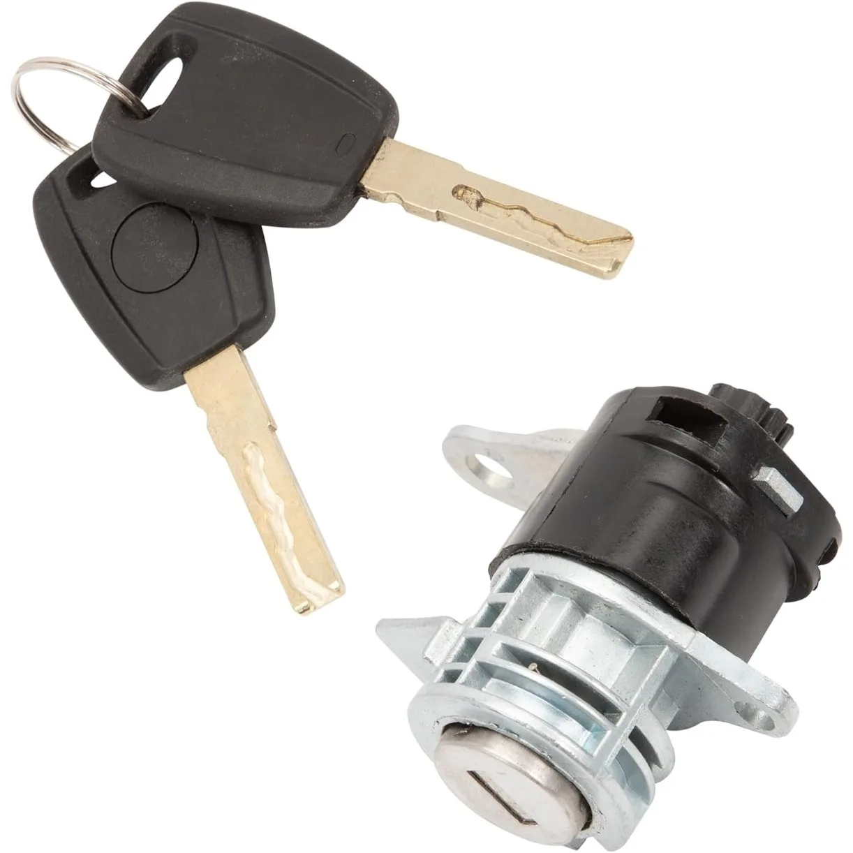 Rear Door Lock Cylinder with 2 Keys for Peugeot Boxer Citroen Jumper Fiat Ducato 2006+ Doblo 2014+ Tailgate Lock