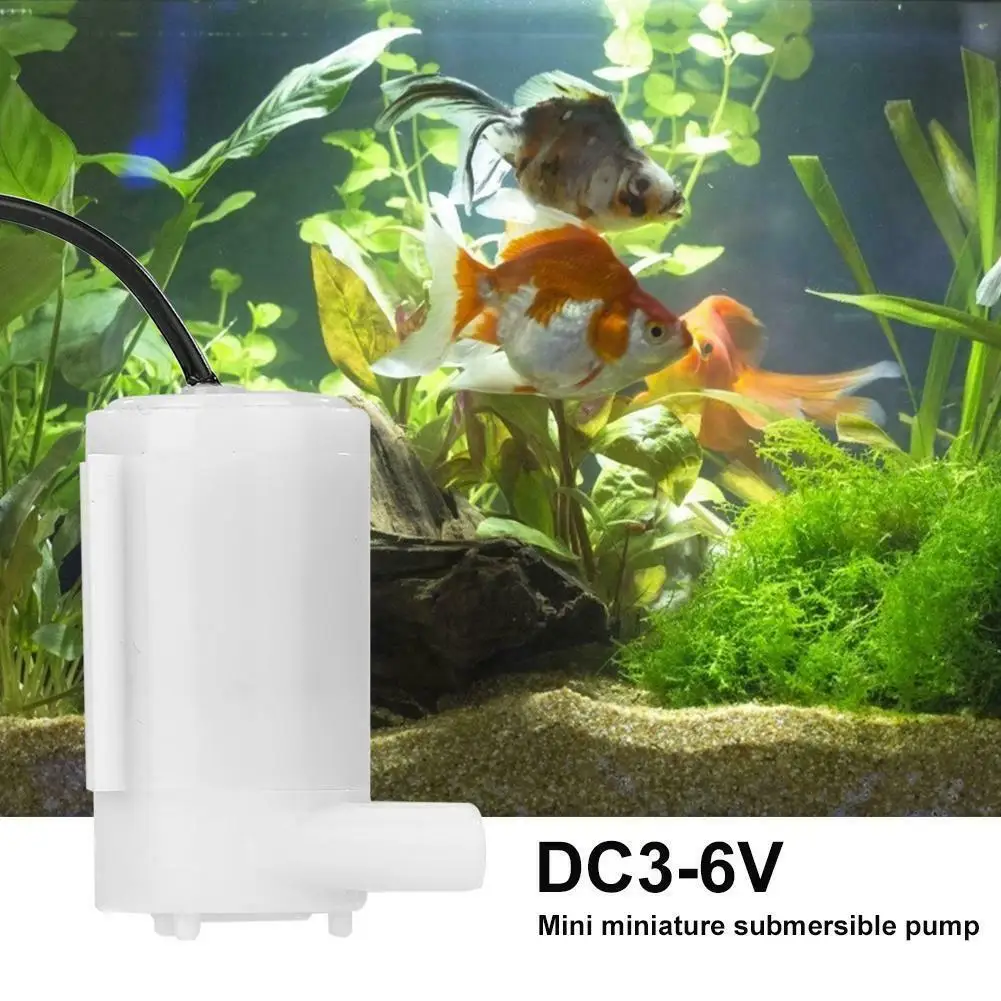 Silent Mini Water Pump Dc3v5v6v9v Solar Charger Dc Water Pump