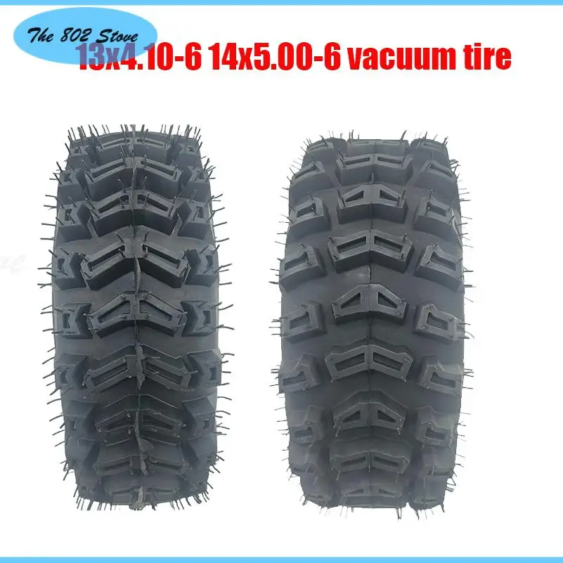 

13x4.10-6 14x5.00-6 вакуумная шина для четырехколесного внедорожного квадроцикла, трехколесного велосипеда, замена четырехколесных шин