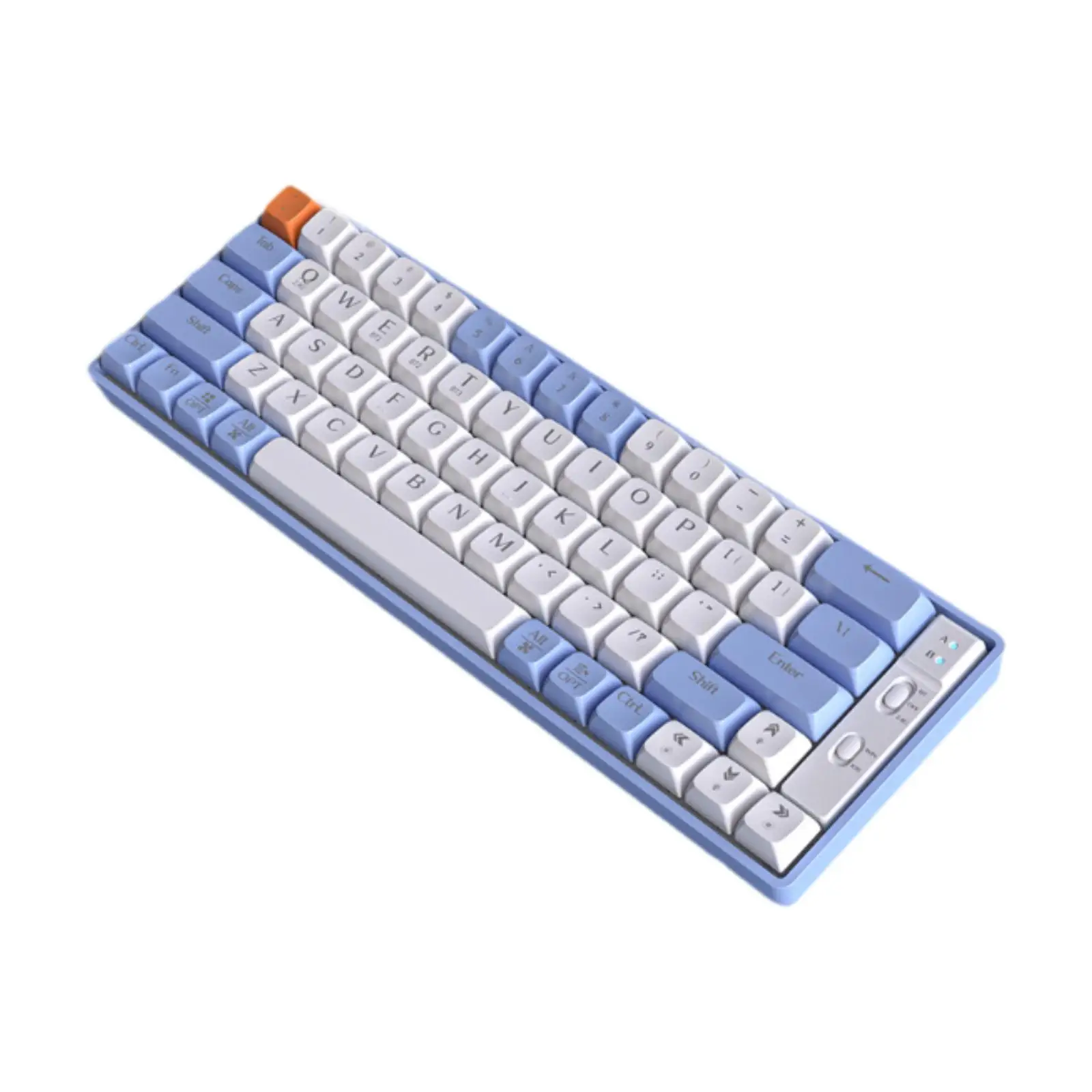 65 Keys Layout Gaming Keyboard Hot Swappable Wireless 31x10.3 Sturdy Compact Ergonomic Lightweight Multifunctional RGB Lighting