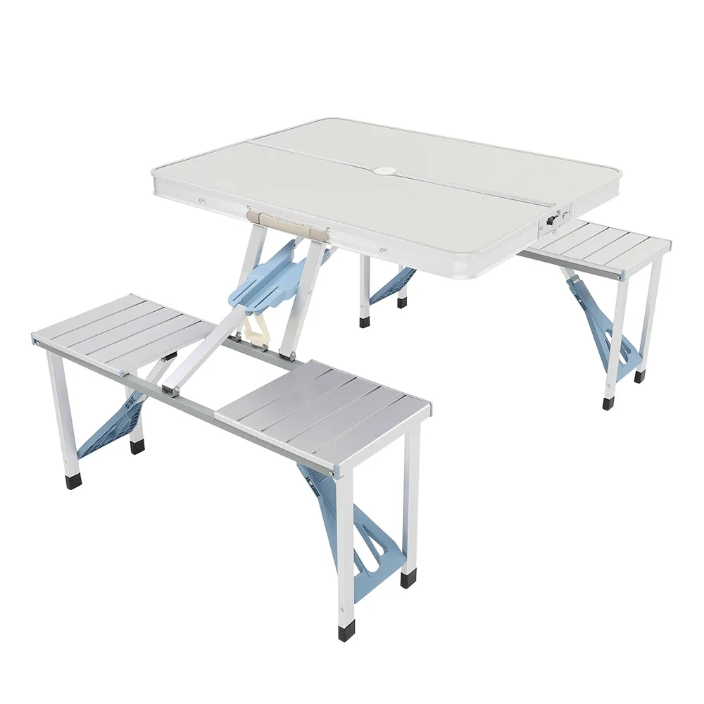 

One Piece Folding Table and Chair Aluminum Alloy Outdoor table, camping table, beach table, movable table