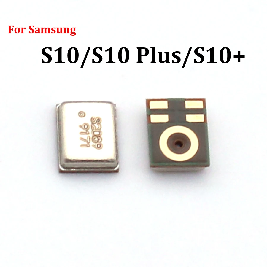 2PCS/Lot For Samsung Galaxy S10 Plus S10+ S10E Microphone Transmitter Mic Speaker