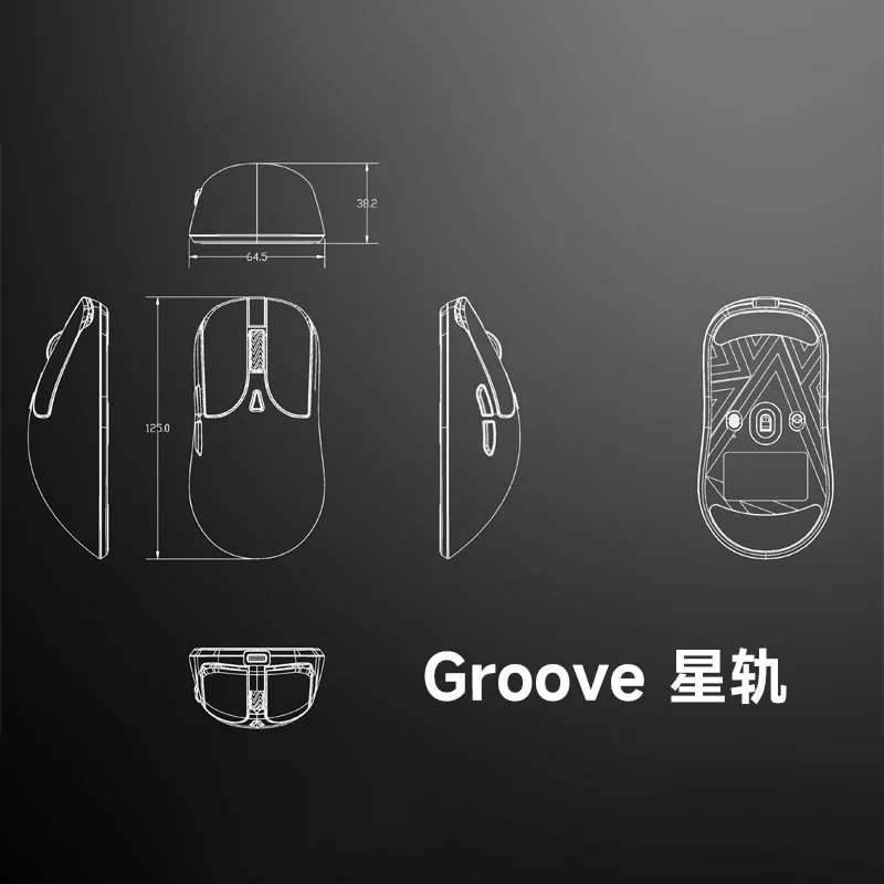 Imagem -05 - Vancer Thrash e Groove Gaming Mouse Dongle 8k Paw3395 26000dpi Wireless 2.4g Lightpeso For Desktop Gamer Gifts