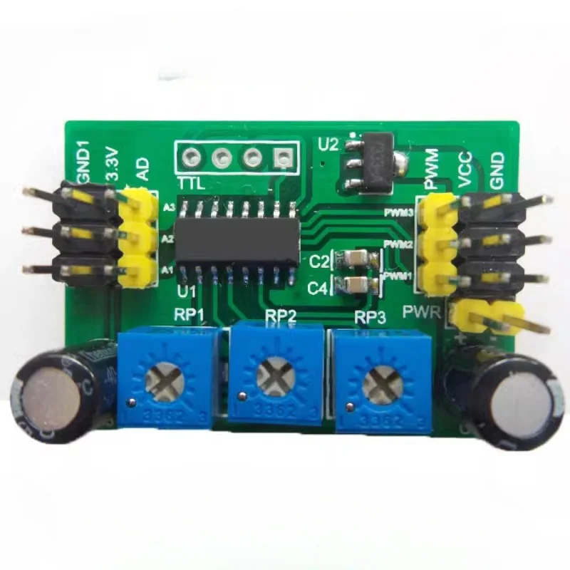 

Servo controller/control board/tester/pulse width adjustable/potentiometer controlled servo