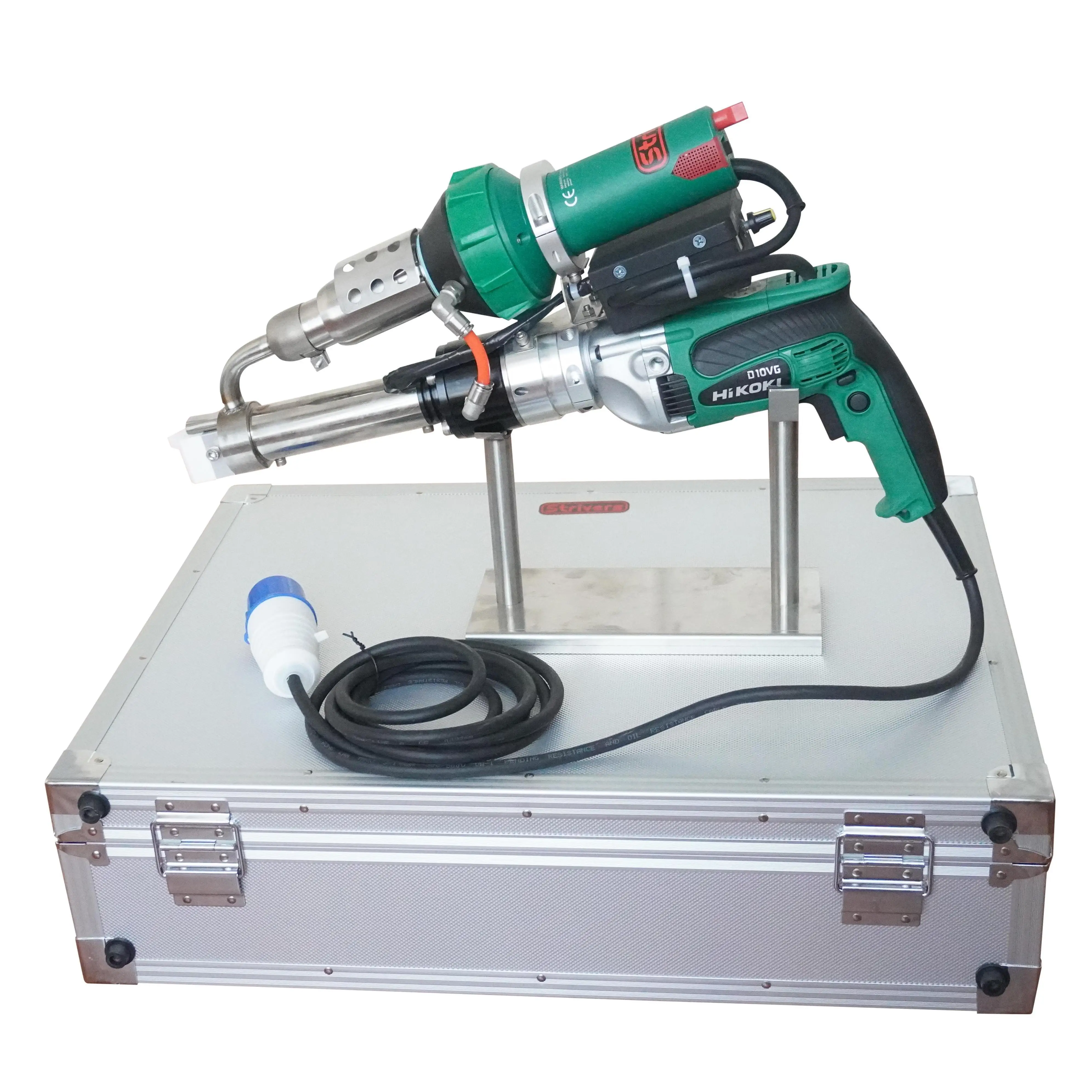 

PP PE ПВХ ПВДФ ручной 3600 Вт 220 В пластиковый экструзионный сварочный аппарат для сварки резервуаров для воды