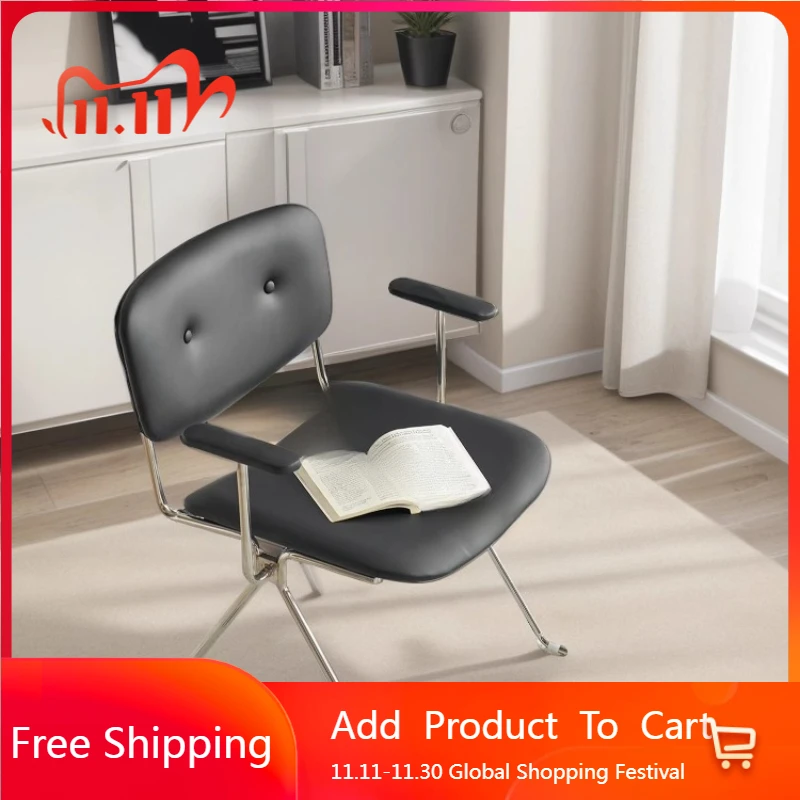 

Velvet Modern Dining Chairs Arm Office Minimalist Comfortable Dining Chairs Waiting Bedroom Sillas Para Comedor Home Furniture