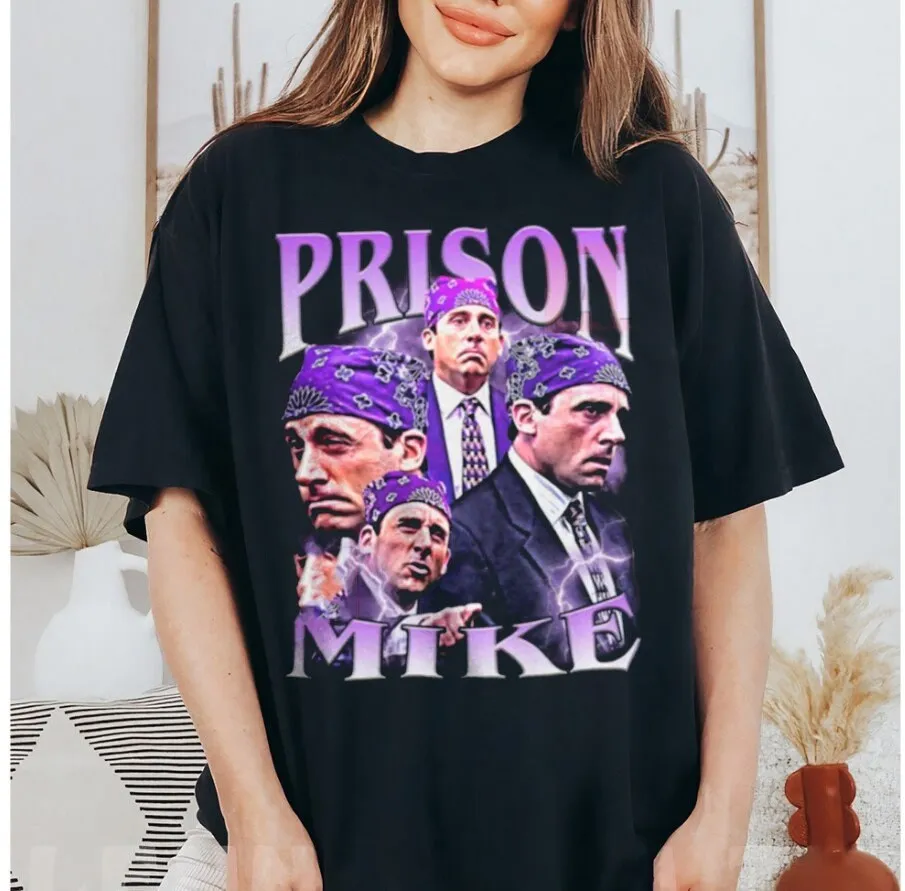 

Mike Shirt Vintage 90s Prison Graphic Tee Prison Sweatshirt Movie Unisex