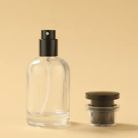 여행을위한 30ML 분무기 향수 스프레이 병 명확한 빈 쾰른 디스펜서 토너 화장품을위한 휴대용 유리 분무기