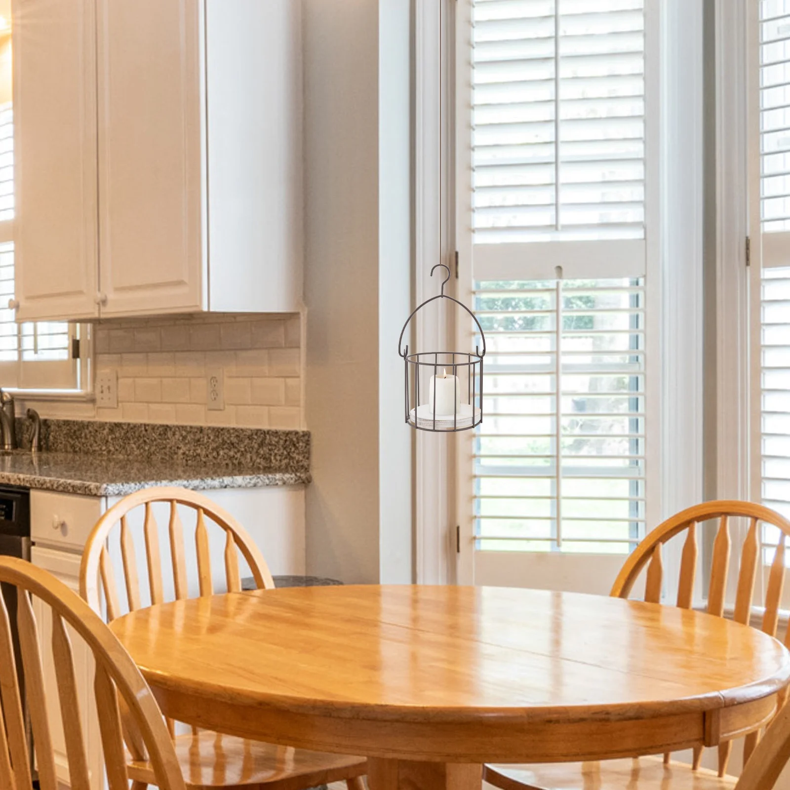 

Creative Candleholder Decorative Flower Rack Black Romantic Home Party Wedding Festival Dining Table Adornment Metal