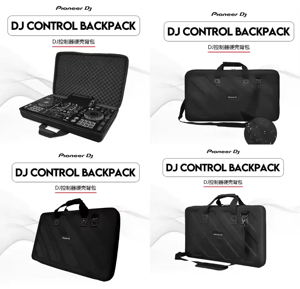 Pioneer FLX4 REV1 800 1000 FLX6 Controller All in One DJ Equipment Backpack Hard Shell Storage Bag