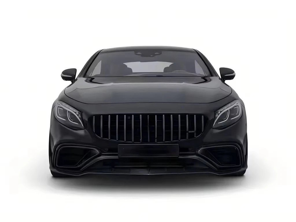 High Quality Carbon Body Kits for W217 C217 Coupe S Class - B Style Upgrade Front Lip Rear Diffuser Spoiler Bumper