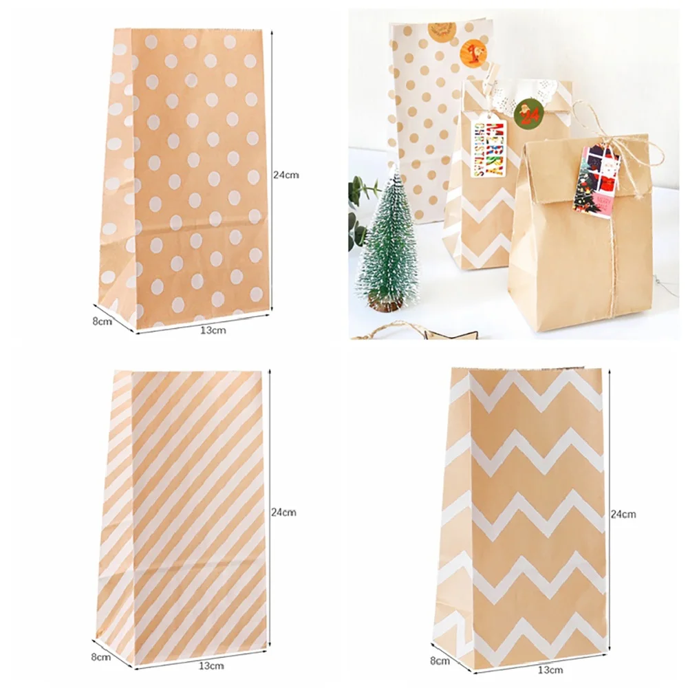 Creative Kraft Paper Bag Toast Bread Packaging Bags Candy Cookie Biscuits Bread Nuts Snack Bag Baking Package Gift Bags