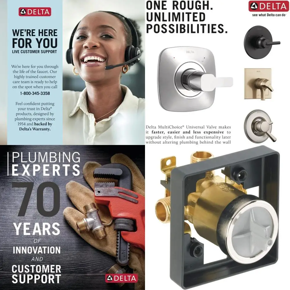 

Black Brass Universal Shower Body, R10000 Model
