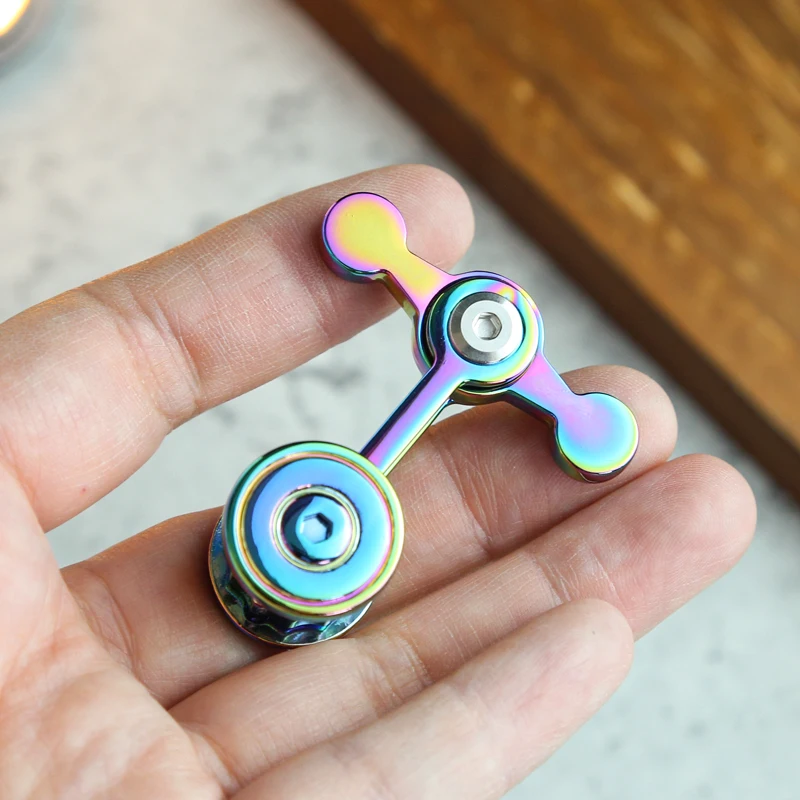 Chaotic Pendulum Hand Spinner EDC Zinc Alloy Fidget Spinner Metal Adult Decompression Swing Toys Creative For Adult Gifts - view 2