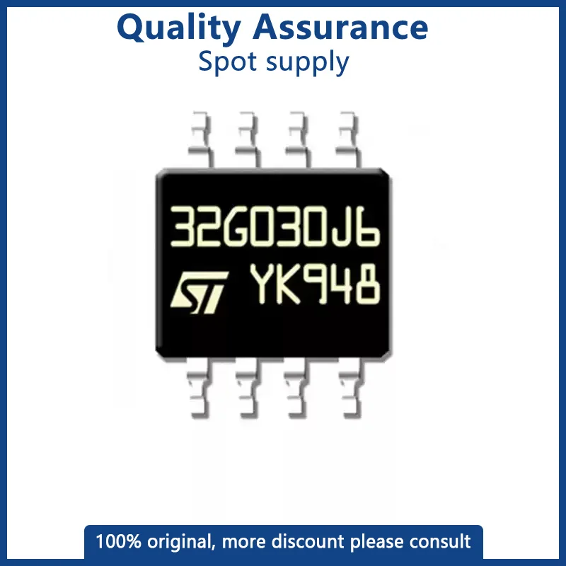 New Original STM32G030J6M6 STM32G030J6 STM32G030J STM32G030 STM32G STM32 STM IC MCU SOIC-8