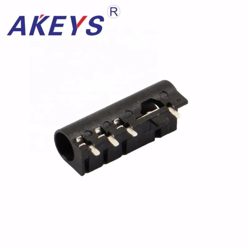 10 PCS PJ-3618 4 pin paster outlet 3.5mm earphone jack interphone for micro usb frequency jack switch sinking plate